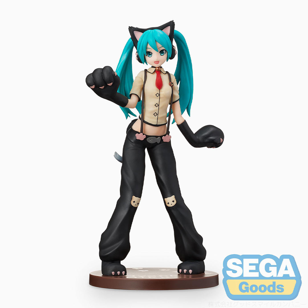 HATSUNE MIKU - Figurine Hatsune Miku Kitty Cat - Project DIVA Arcade Future Tone