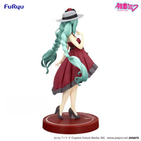 Hatsune Miku - Figurine Hatsune Miku - Outing Dress Red Ver. - Trio-Try-iT