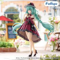 Hatsune Miku - Figurine Hatsune Miku - Outing Dress Red Ver. - Trio-Try-iT