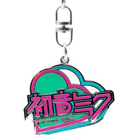 Hatsune Miku - Porte-clés Métal - Cœurs & Logo