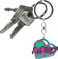 Hatsune Miku - Porte-clés Métal - Cœurs & Logo