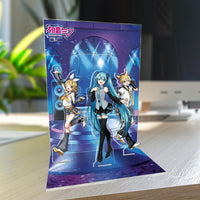 Hatsune Miku - Stand Acrylique Diorama - Miku & Friends