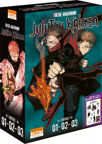 Jujutsu Kaisen - Coffret 5 Tomes 1 à 3 + Stickers