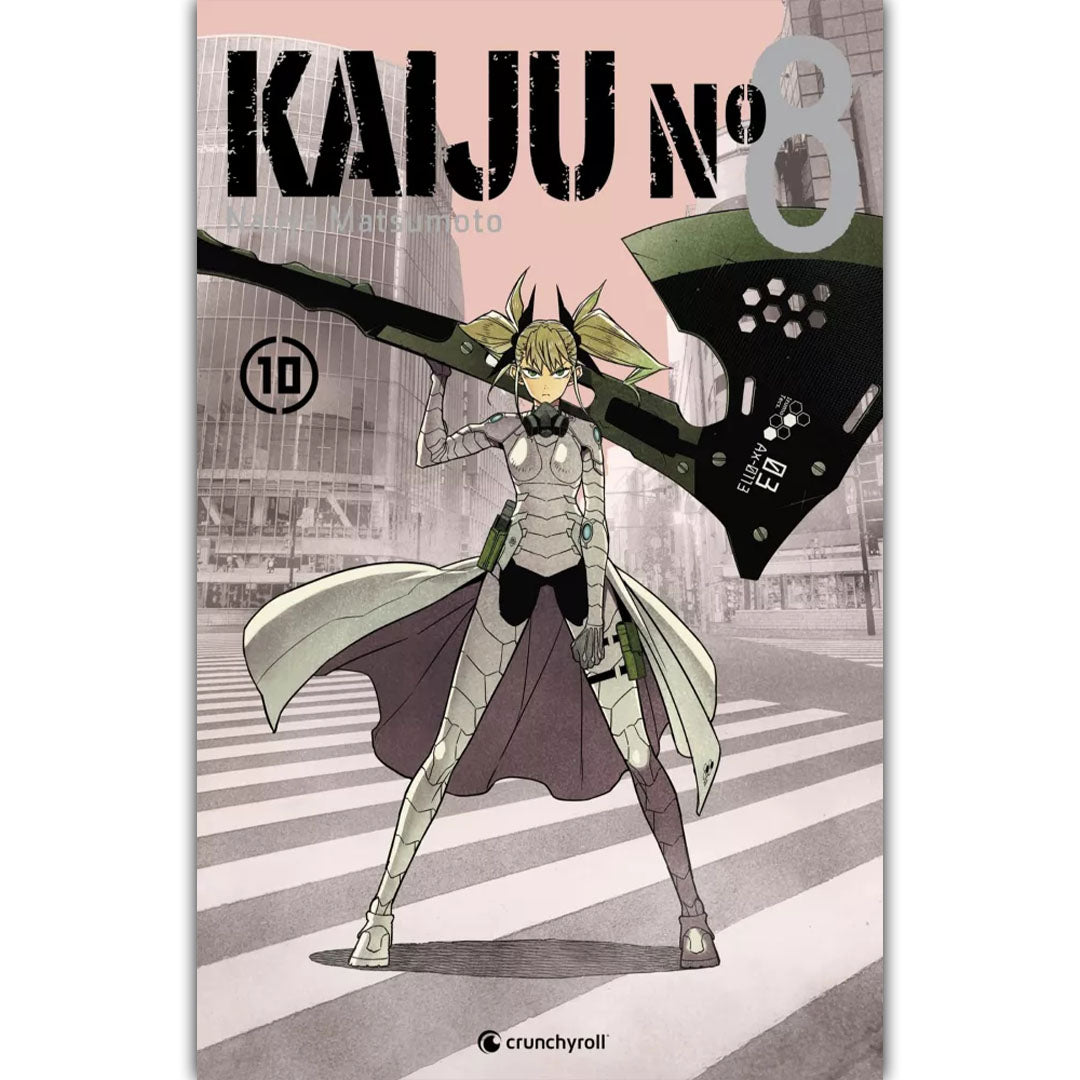 Couverture de l’édition française standard Crunchyroll de Kaiju No. 8, tome 10