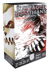 L'Attaque des Titans - Shingeki No Kyojin - Coffret Tome 27 à 30