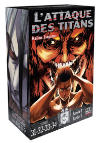 L'Attaque des Titans - Shingeki No Kyojin - Coffret Tome 31 à 34