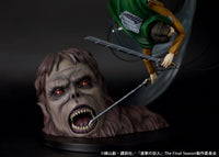 L'Attaque Des Titans - Figurine Levi Ackerman vs Titan Bestial - 1/7 - PROOF