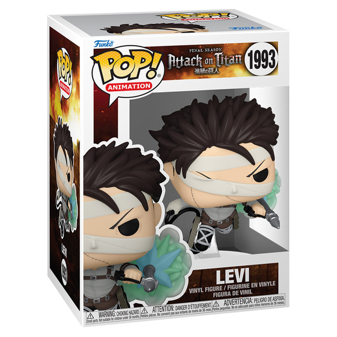 L'Attaque Des Titans - Figurine Pop! - Levi Ackerman - n