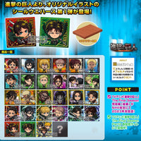 L'Attaque Des Titans - Gaufrette + Sticker à collectionner - DEFORMED STICKER WAFER