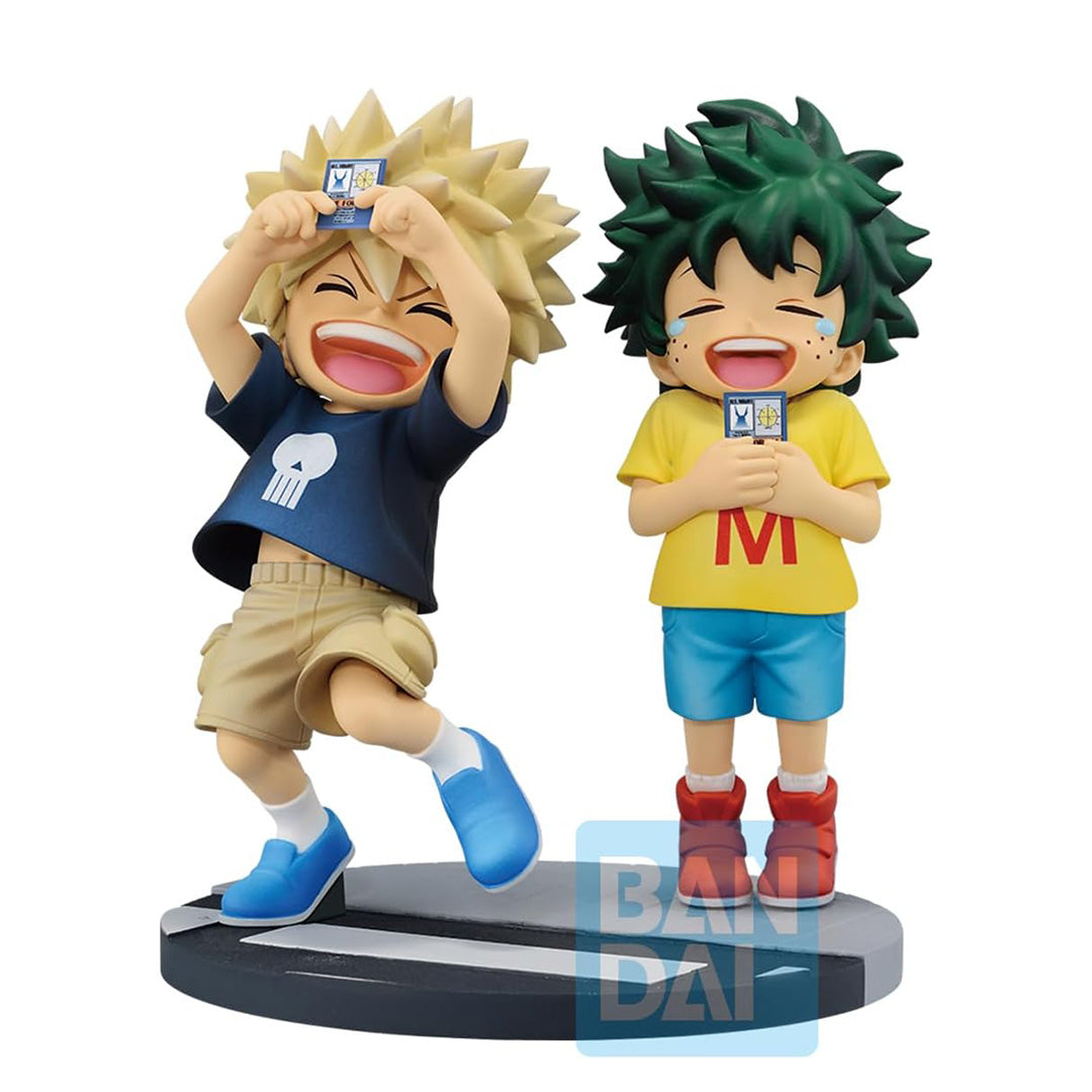 MY HERO ACADEMIA - Figurine Izuku & Bakugo - ICHIBANSHO