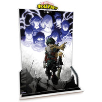 My Hero Academia - Stand Acrylique Diorama - Deku & All Might