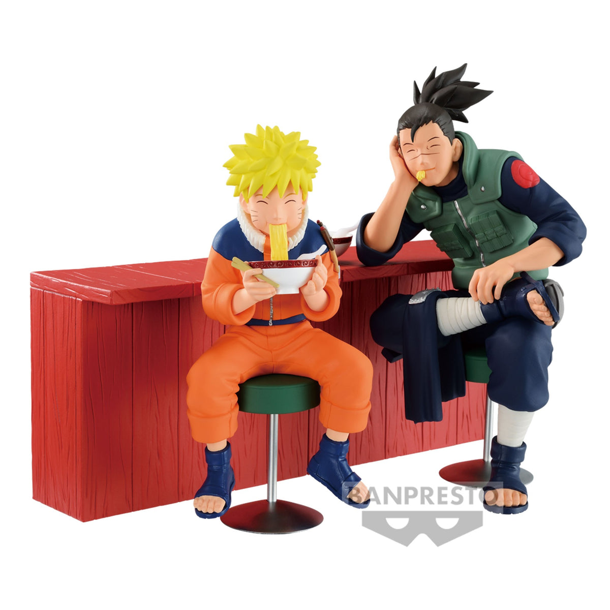 NARUTO - Figurine Naruto Uzumaki & Iruka - Ichiraku Figure Collection