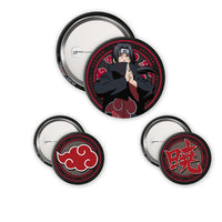 Naruto Shippuden - Badges - Itachi & Akatsuki
