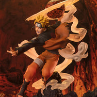 Naruto Shippuden - Figurine Naruto Uzumaki - Figuarts Zero - Extra Battle - Sage Art: Lava Release Rasenshuriken