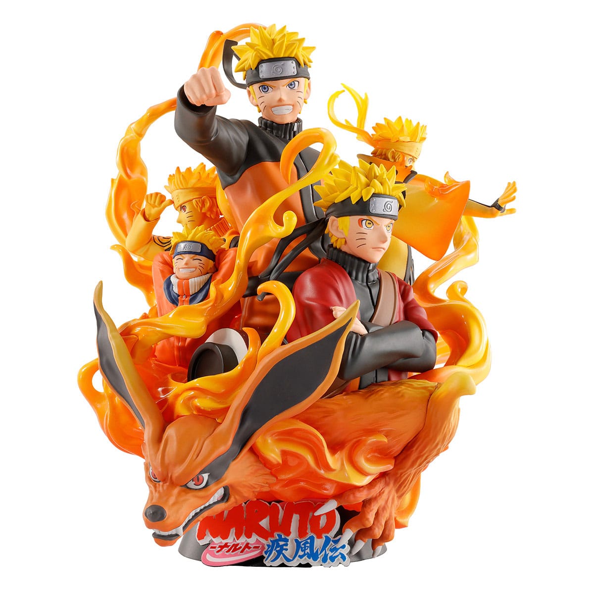 NARUTO SHIPPUDEN - Figurine Naruto Uzumaki - Petitrama DX - MEGAHOUSE