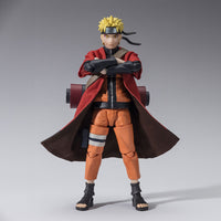 Naruto Shippuden - Figurine articulée Naruto Uzumaki (Sage Mode) - Savior of Konoha - SH Figuarts