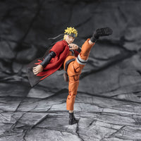 Naruto Shippuden - Figurine articulée Naruto Uzumaki (Sage Mode) - Savior of Konoha - SH Figuarts