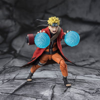 Naruto Shippuden - Figurine articulée Naruto Uzumaki (Sage Mode) - Savior of Konoha - SH Figuarts