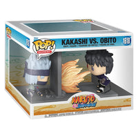 Naruto Shippuden - Funko POP! - Figurine Kakashi vs Obito - n°1618