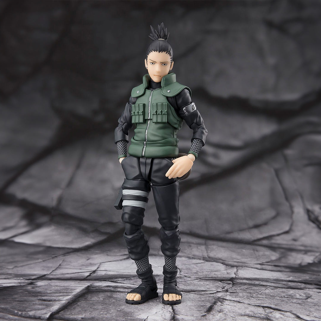 Naruto Shippuden - Figurine articulée Shikamaru Nara - Brilliant Strategist - SH Figuarts