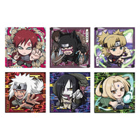 Naruto Shippuden - Gaufrette + Sticker à collectionner - SHINOBI WORLD SEAL WAFERS