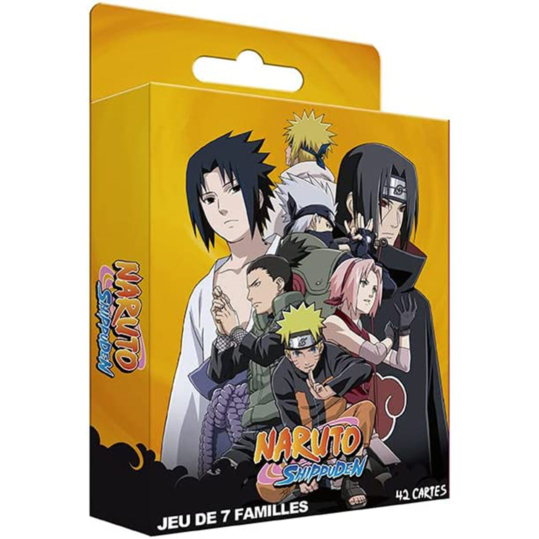 Naruto Shippuden - Jeu de 7 Familles - Naruto Shippuden