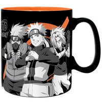 Naruto Shippuden - Mug Groupe noir & blanc