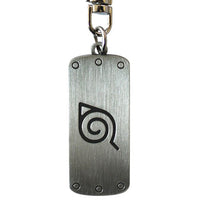 Naruto - Porte-clés Métal - Plaque Bandeau Konoha