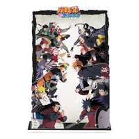 Naruto Shippuden - Stand Acrylique Diorama - Combat de Groupe
