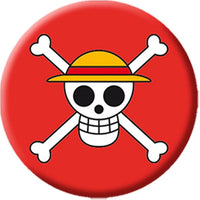 One Piece - Badges - Jolly Rogers & Merry