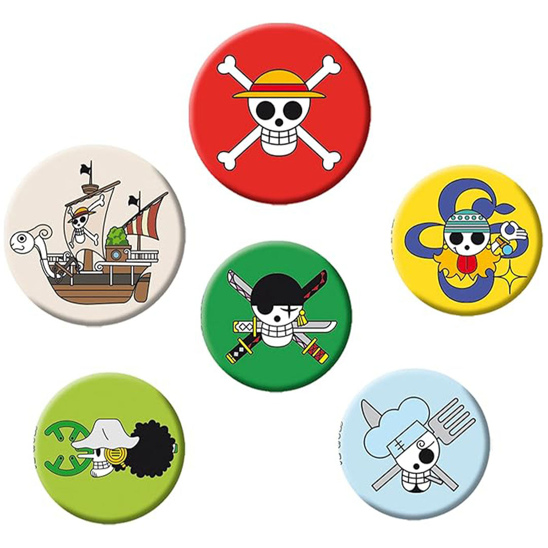 One Piece - Badges - Jolly Rogers & Merry