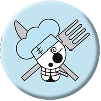 One Piece - Badges - Jolly Rogers & Merry