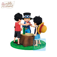 One Piece - Figurine - Ace Sabo & Luffy - Dramatic Memories - Revible Moment