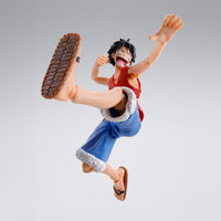 One Piece - Figurine articulée Monkey D. Luffy - Romance Down - SH Figuarts