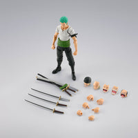 One Piece - Figurine articulée Roronoa Zoro - Romance Down - SH Figuarts