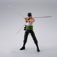 One Piece - Figurine articulée Roronoa Zoro - Romance Down - SH Figuarts