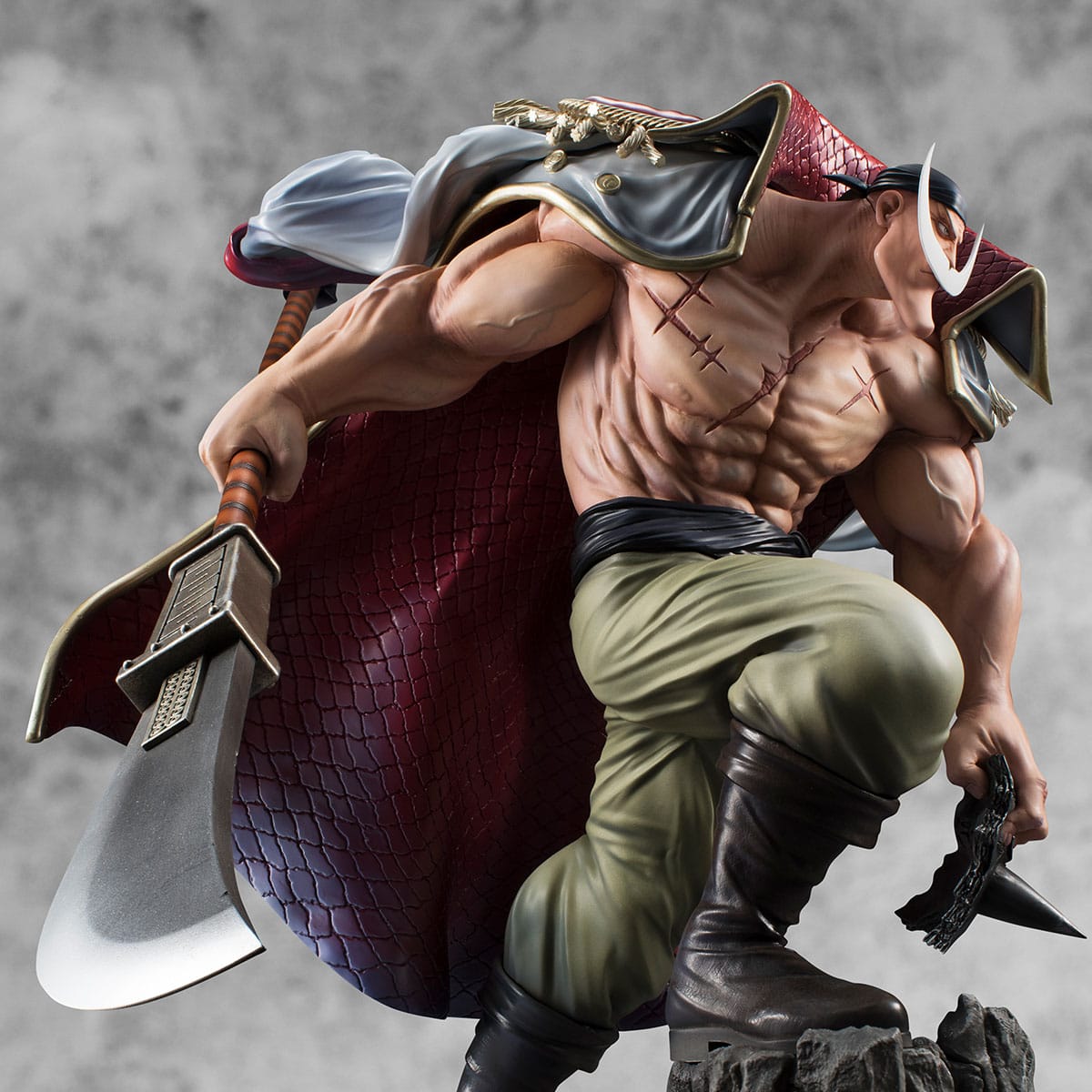 Figurine One Piece Megahouse - Edward Newgate/Barbe Blanche/Shirohige - Version 0 - Collection Figurine One Piece Megahouse - Edward Newgate/Barbe Blanche/Shirohige - Version 0 - Collection
