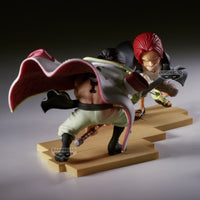 One Piece - Figurine Edward Newgate vs Shanks - World Collectable Figure Log Stories