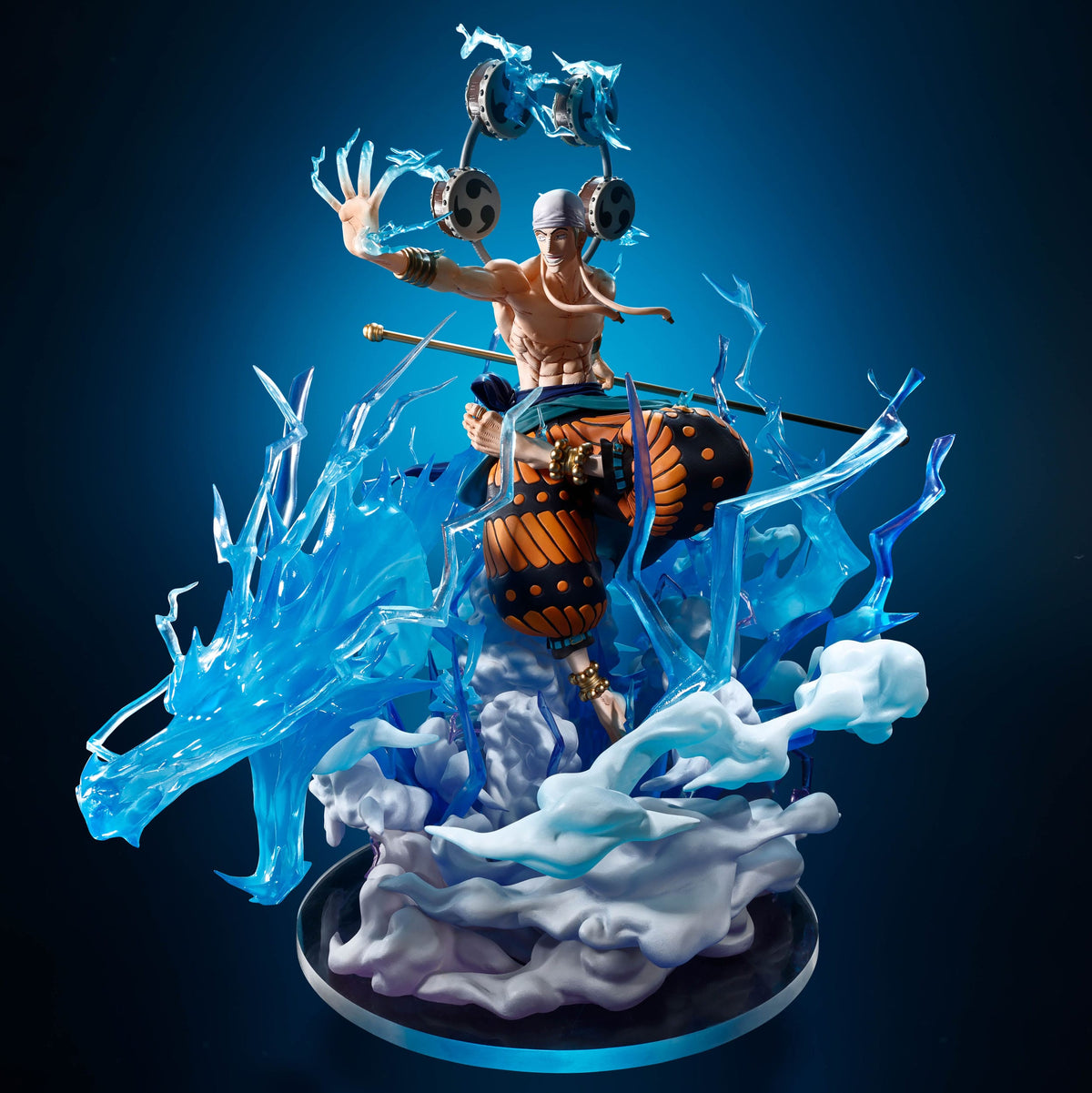 ONE PIECE - Figurine Enel - Sixty Million Volt Lightning Dragon - Extra Battle - Figuarts Zero