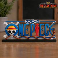 One Piece - Figurine - Logo One Piece - Dramatic Memories - The Gigant Name