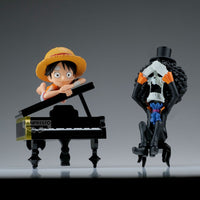 One Piece - Figurine Luffy & Brook - 