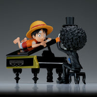 One Piece - Figurine Luffy & Brook - 