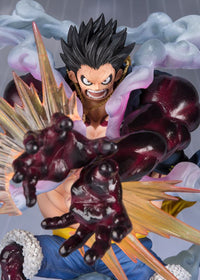 One Piece - Figurine Luffy - Monkey D Luffy Gear 4 - Leo Bazooka - Figuarts Zero