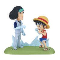 One Piece - Figurine Luffy vs Kuzan Aokiji - World Collectable Figure Log Stories