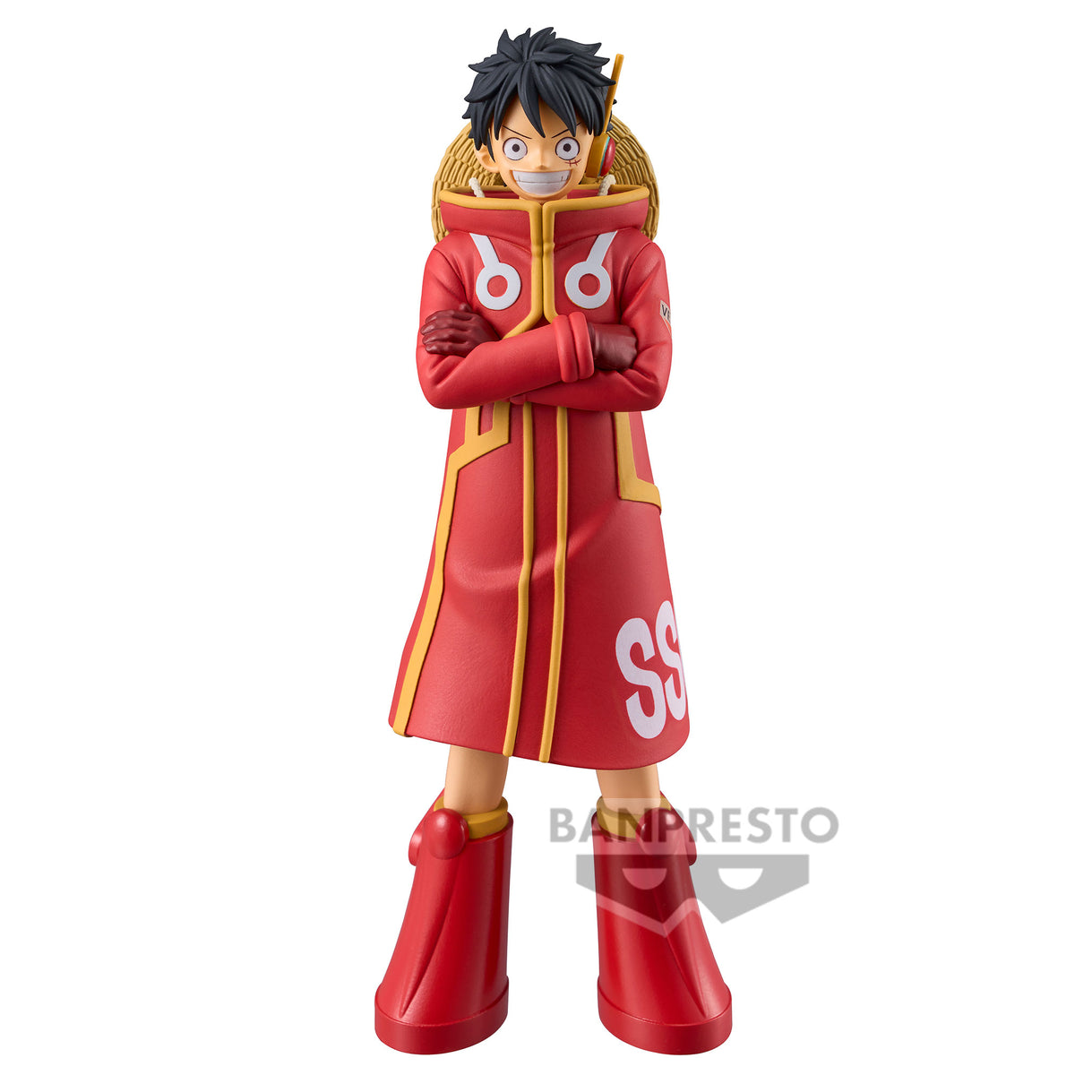 One Piece - Figurine Monkey D. Luffy - DXF The Grandline Series Egg Head