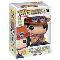 One Piece - Figurine Pop! - Portgas D. Ace - n°100