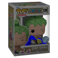 One Piece - Figurine Pop! - Zoro (Enma) - Glows in The Dark Special Edition - n°1288