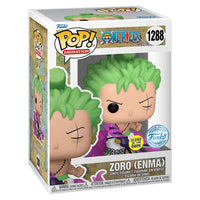 One Piece - Figurine Pop! - Zoro (Enma) - Glows in The Dark Special Edition - n°1288