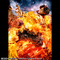 One Piece - Figurine - Portgas D. Ace - 15th Anniversary Super Limited Reprint - Portrait Of Pirates NEO-Maximum - MegaHouse