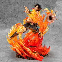 One Piece - Figurine - Portgas D. Ace - 15th Anniversary Super Limited Reprint - Portrait Of Pirates NEO-Maximum - MegaHouse